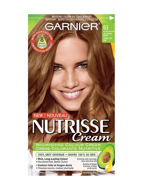 garnier golden brown hair colour